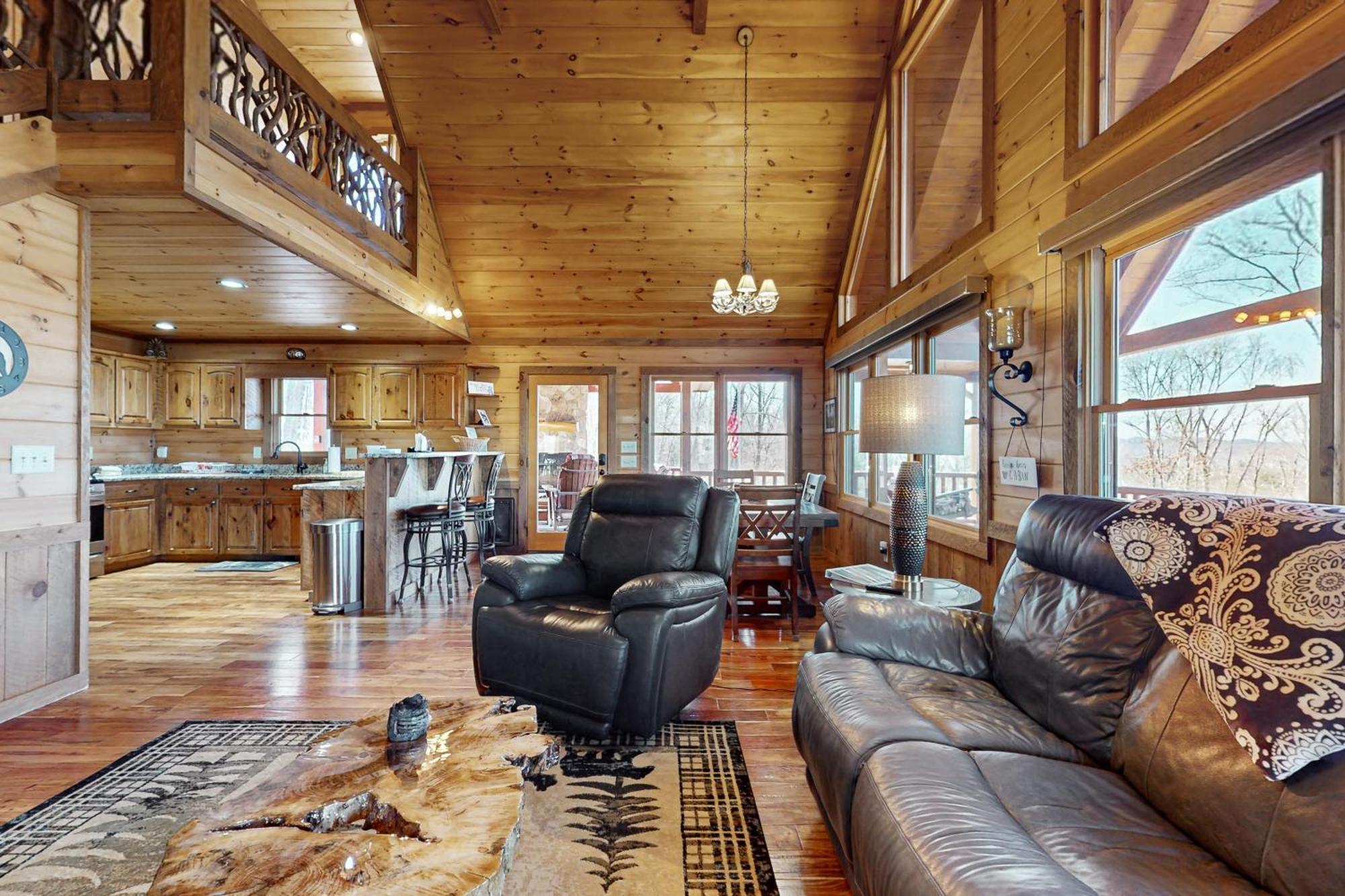 Bougie Bear Cabin Morganton Екстериор снимка