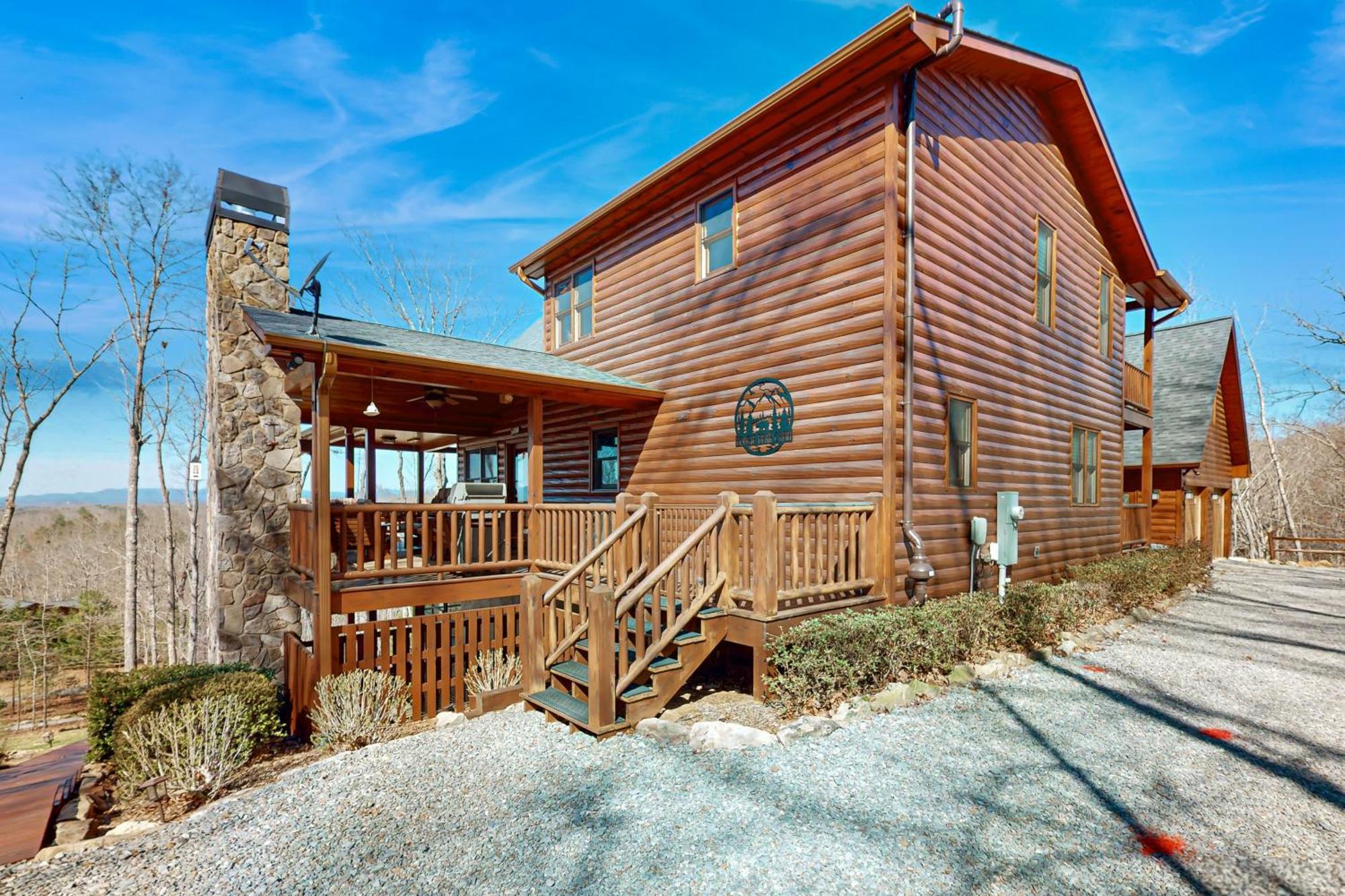 Bougie Bear Cabin Morganton Екстериор снимка