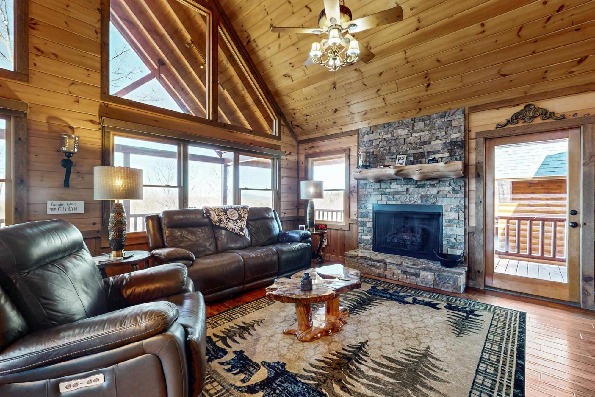 Bougie Bear Cabin Morganton Екстериор снимка