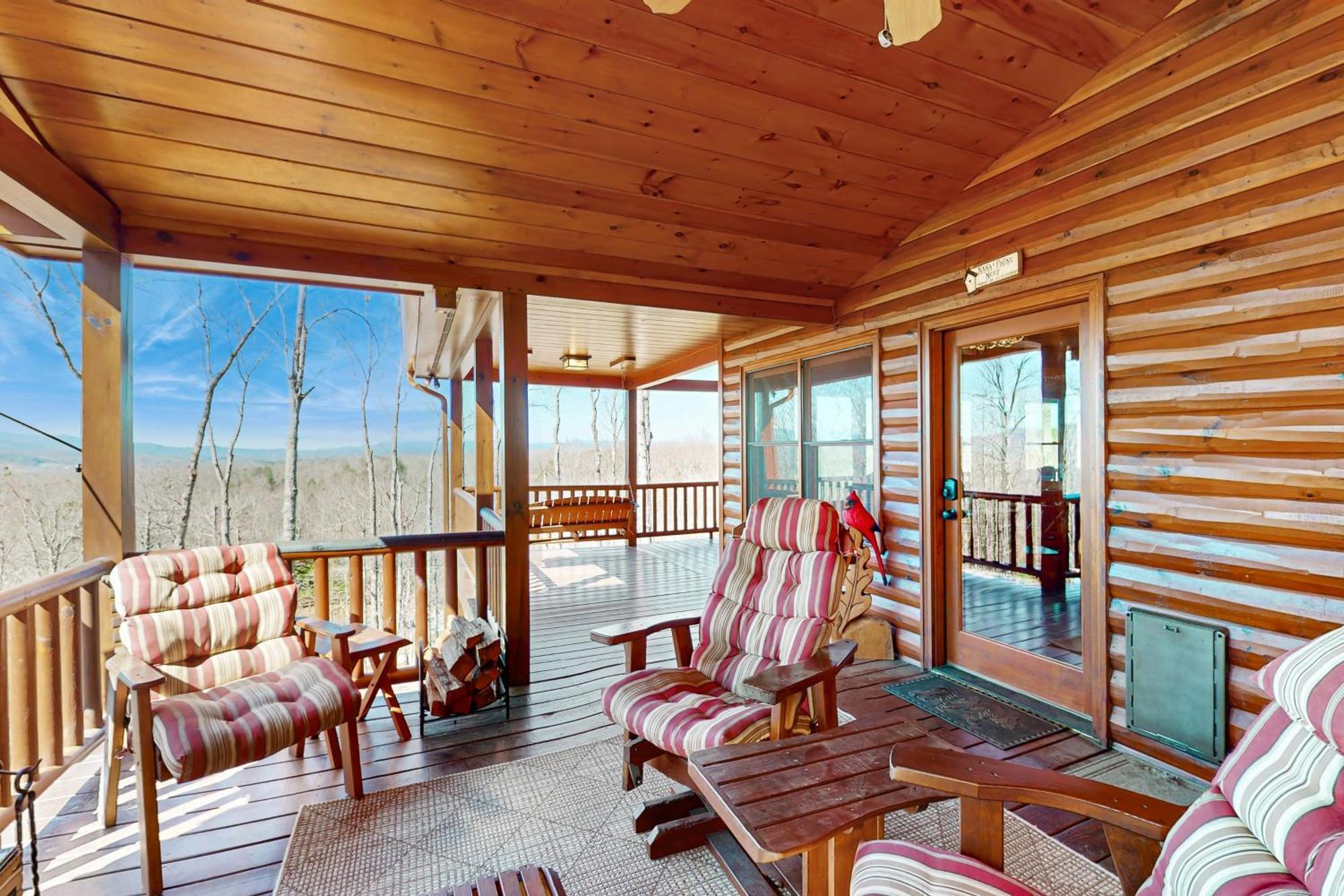 Bougie Bear Cabin Morganton Екстериор снимка