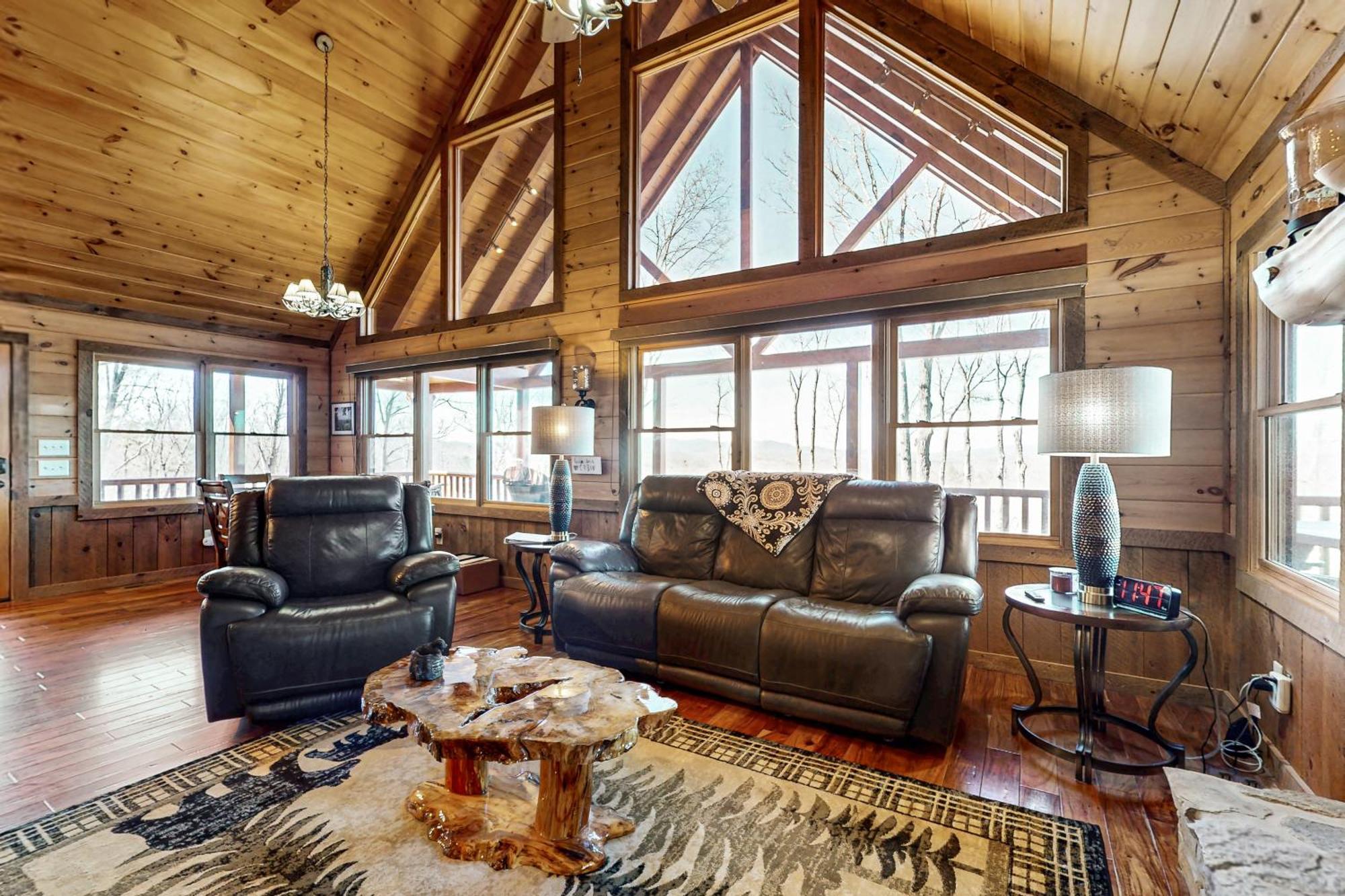 Bougie Bear Cabin Morganton Екстериор снимка
